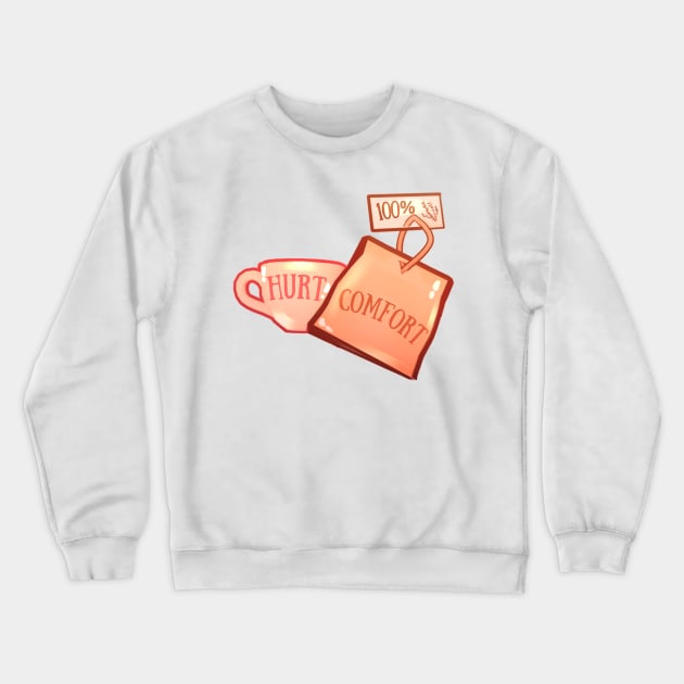 Hurt Comfort Tea Crewneck Sweatshirt by VelvepeachShop